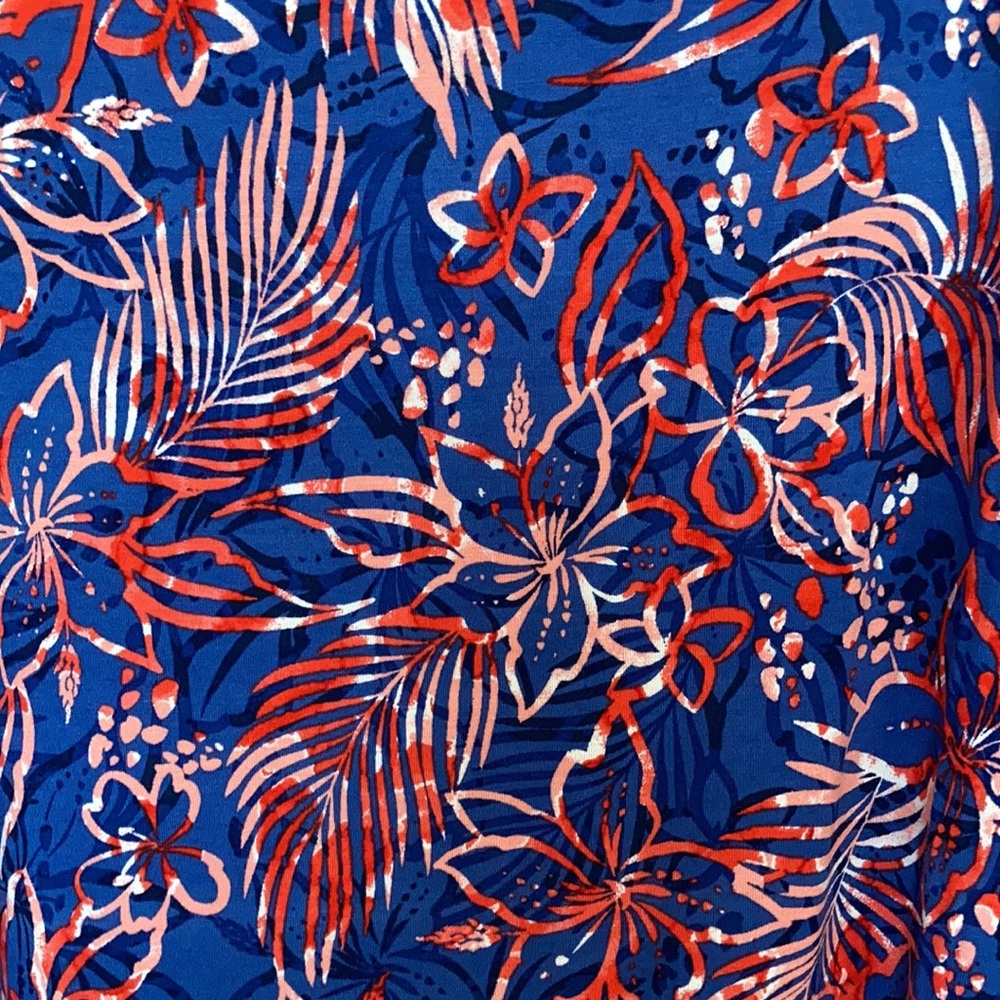 3/$45 Ruby Rd floral print top w stretch pullover shirt casual  boho 1X - Picture 16 of 17